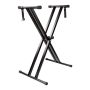 Double-braced X-style Electronic Tube Keyboard Stand