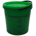 Safeway 10L Green Pharmaceutical Container