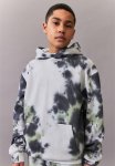 Printed Hoodie - Grey Multi
