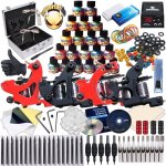 Tattoo Pro Kit 4 With 4 Machines And Carry Case