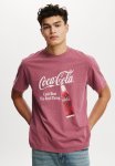 Cotton On Premium License Loose Fit T-Shirt - Lcn Cok Crimson coca Cola - Real T