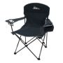 Kookaburra Quad Camp Arm Chair Grey 120KG