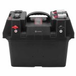 Focusoutdoor Portable 12V Battery Box With Anderson Plugs 12V Socket & USB