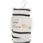 Made 4 Baby Girls Stripe Stockings White & Black 3-6M