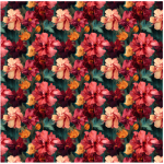 FSC1034 Printed Poncho
