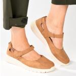 Pierre Cardin Nicolette 2 Slip On Flats - Camel - 8