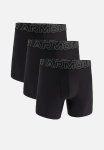 Under Armour Tech 6" 3 Pack Solid Boxer Briefs - Black