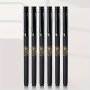 Wuqiannian Gel Ink Rollerball Pens - 0.5MM Ultra Fine Point Quick Dry Ergonomic Grip Smooth Writing For Office/school Supplies - 1/4 Pack Black Wqn