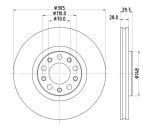 Stone Brake Disc Front BR13370