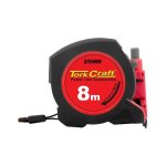 Tork Craft Rubber Measuring Tape With Marker 8M X 25MM