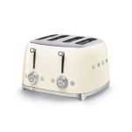 Smeg 4 Slot Toaster – Cream