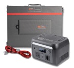 Flexopower Lithium 600 Portable Power Station NAMIB150W Portable Solar 10M Extension Cable Combo – Plug & Play For