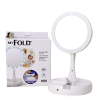 Foldable Double-sided LED Illuminated Cosmetic Mirror Unboxed Marked Down