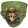 Face Mask - 3PLY Disposable Premium Mask Commando - Green - 20'S