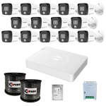 Hikvision 16 Channel Smart-hybrid 1080P Cctv Kit