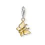 Goldair Gold Plated Butterfly Charm