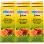 100% Apple Peach & Rooibos Juice Blend 6 X 200ML