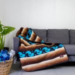 Sangoma - Setla Bocha Brown peacock - 155 X 165 Cm