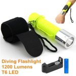 Diving LED Flashlight Cre T6
