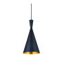 230VAC 60W 1XE27 Pendant Black And Gold 190DIA.