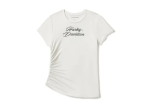 Essential Bling Ruched Short Sleeve