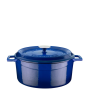 Lava Round Casserole 28CM - Blue
