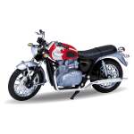 Triumph Bonneville T100 Red 2002 1 18