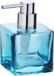 Wenko - Soap Dispenser - Lavit Range - Glass - Transparent Blue