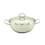 Table Pride Stainless Steel 3L 22CM Shallow Pot