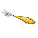 Bass Hunter Splash Pop 60MM Gold Black Orange