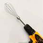 Stainless Steel Whisk Replacement For Hand Mixers: Egg Beater Whisk - 304 Stainless Steel Material