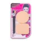 Makeup Applicator Sponge & Brush Kit
