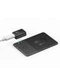 Eufy Security Smarttrack Card E30 Black 1-PACK Rechargeable Works With Apple Find My Ios Only Bluetooth Tracker Perfect For Wall