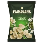 Flanagan's Basil's Cheesy Pesto Flavoured Chips 125G