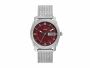 Fossil Machine Three-hand Day-date Stainless Steel Men's Watch FS6014