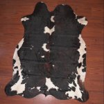 Aa Grade Cow Hide 1098 Tricolour L - Large Tricolour Panelled