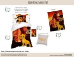 Kids Duvet Set Lion King Sunset