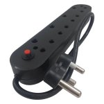 Redisson 4 Way Multi-plug Black
