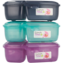 Time Plastic 3-COMPARTMENT Box 2L Colour May Vary