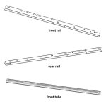 Sawstop T-glide Rail Assembly 52" Professional & Cns