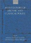 An Inventory of Archaic and Classical Poleis: An Investigation Conducted by The Copenhagen Polis Centre for the Danish National