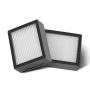 2PCS Robotic Vacuum Cleaner Caryidge Filters - Black