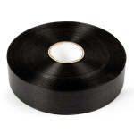 Poly Tear Ribbons - Black. 30MM X 90M.