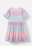 Cotton On Sienna Puff Sleeve Dress - Rainbow Sparkle