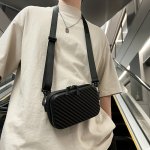 Men's Waterproof MINI Square Bag Casual Fashion Diagonal Shoulder Bag Mobile Phone Bag Suitable For Travel And Outdoor Activitie