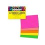 A7 Index Cards - Cyber Dayglo 100 Pack - Ruled