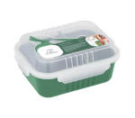 Snappy Lunch Box Rect 1.7LT Green