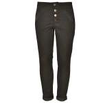 2-TEXTURED Overdyed Pants - Black S