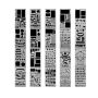 20-PACK Journal Main Painting Templates - Assorted Themes For Beginners