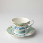 - Italian Rose Cup & Saucer